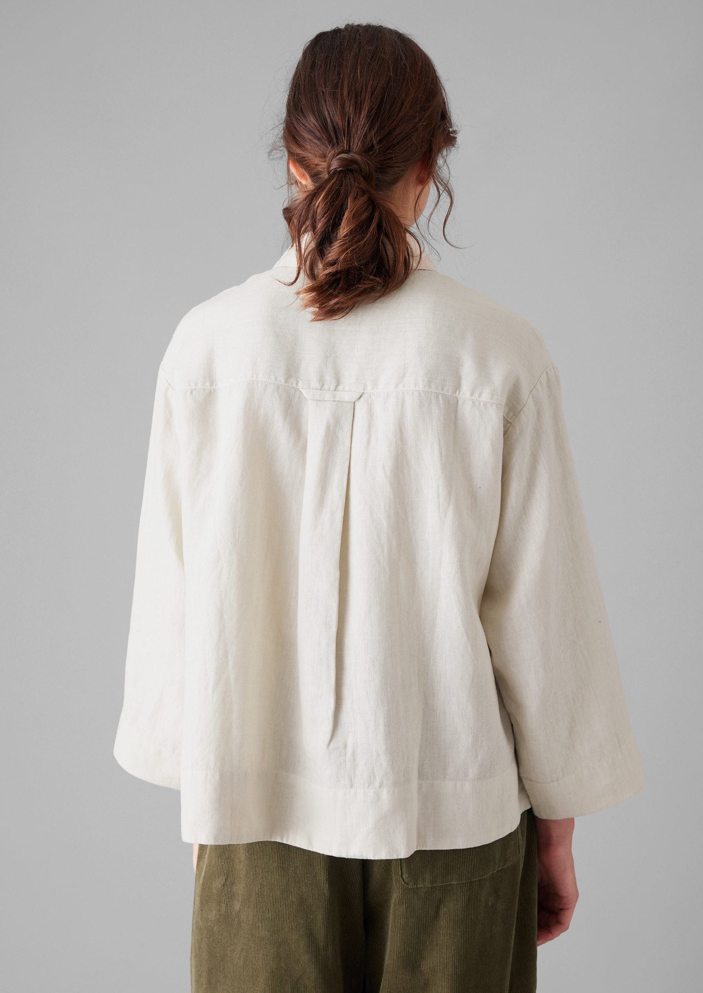Camicia in lino tinto in capo | Avena