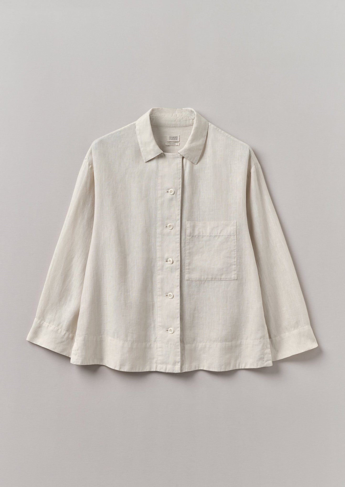 Camicia in lino tinto in capo | Avena