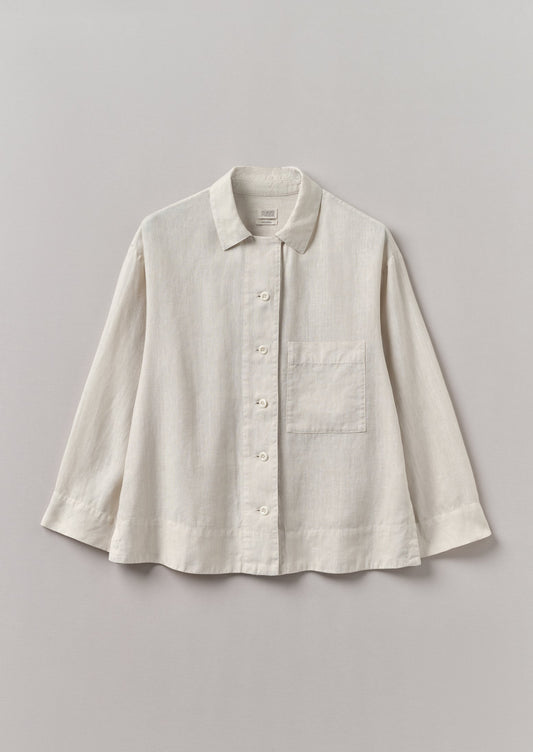 Camicia in lino tinto in capo | Avena