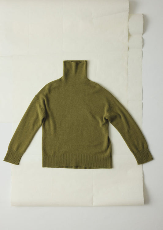 Maglione in lana e cashmere a collo alto | Pera