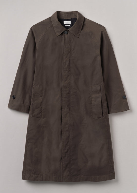 Trench in cotone cerato | Rye