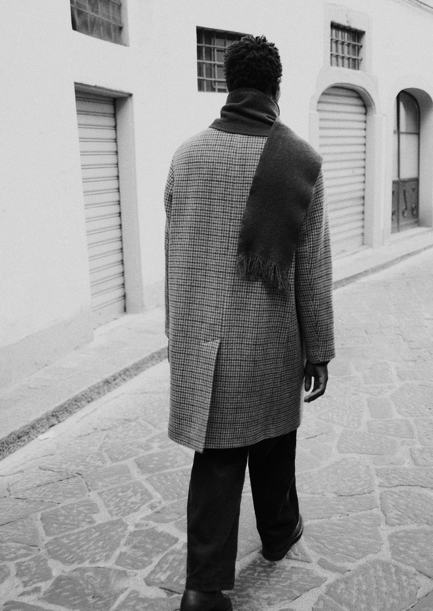 Cappotto in lana a quadri vivaci | Umber Multi