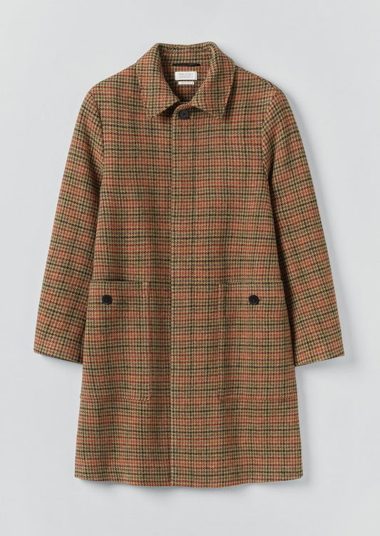 Cappotto in lana a quadri vivaci | Umber Multi