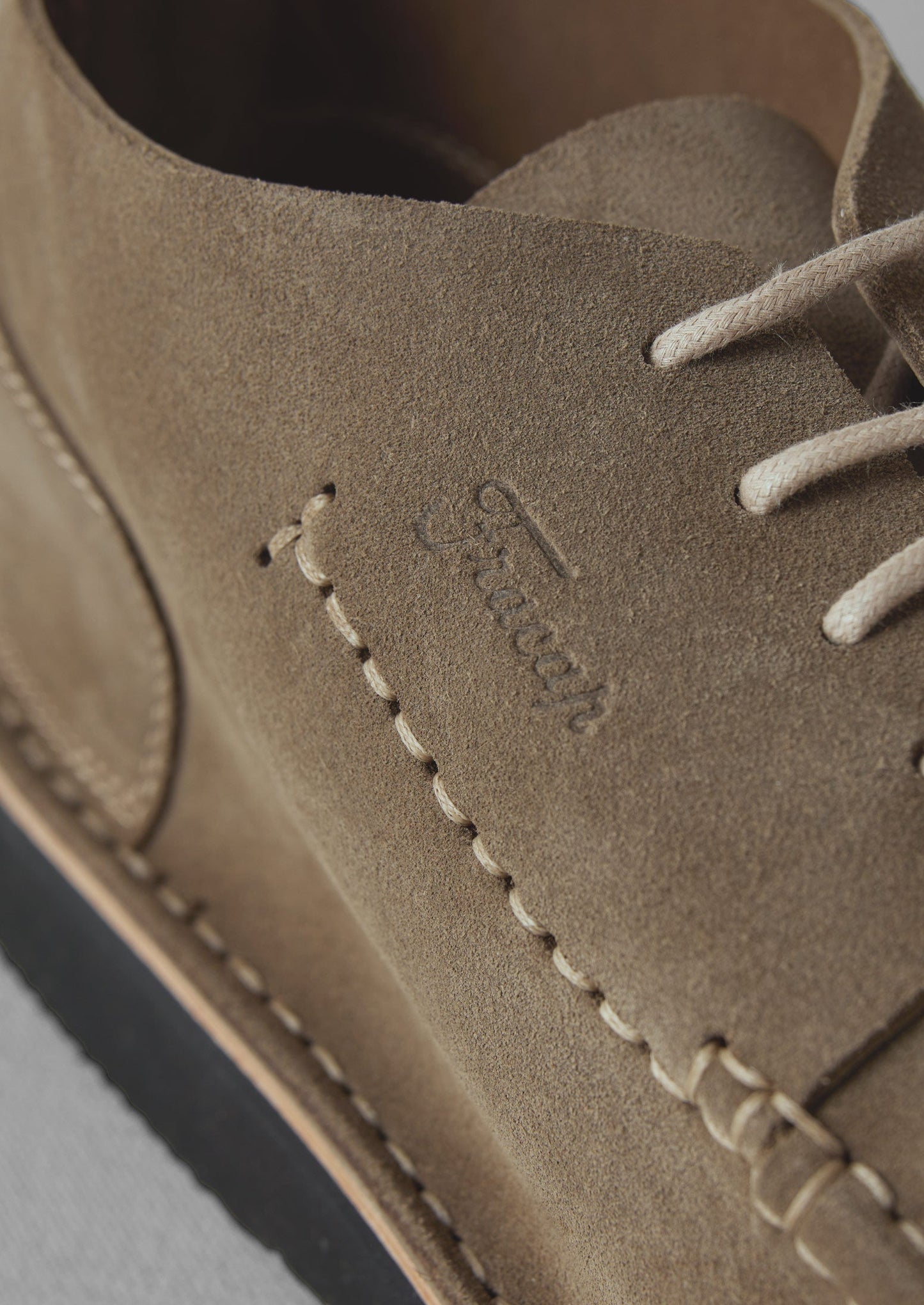 Scarpe da campeggio in pelle scamosciata Fracap | Grigio