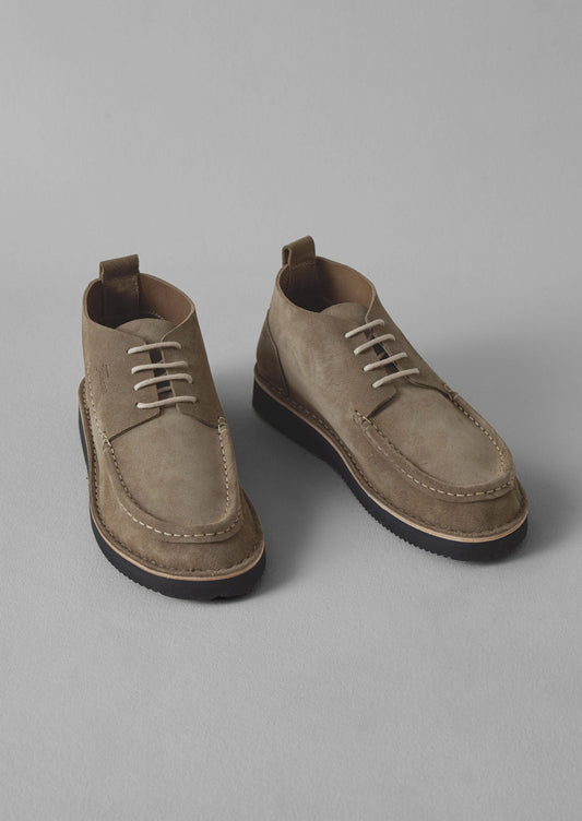 Scarpe da campeggio in pelle scamosciata Fracap | Grigio