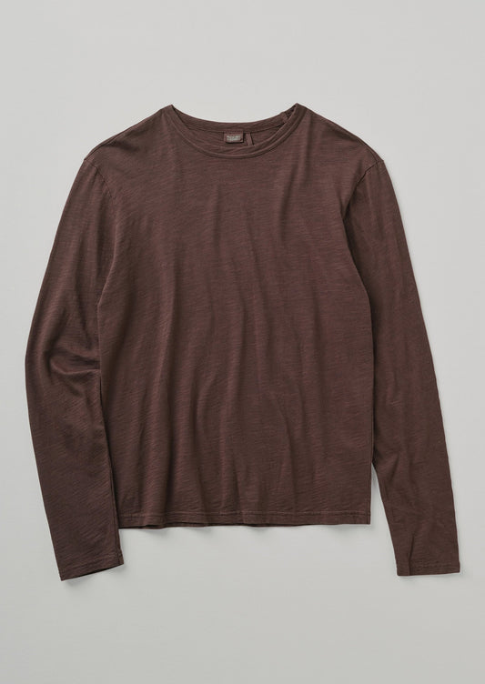 Maglietta a maniche lunghe in cotone Frank | Hickory