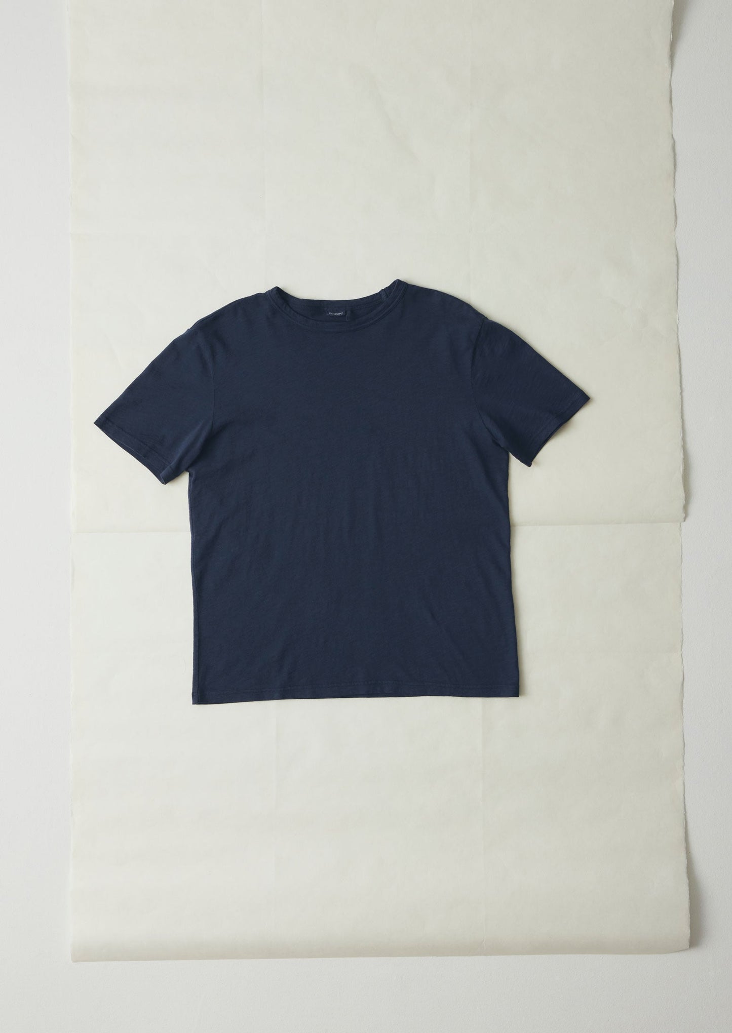 Maglietta a maniche corte in cotone biologico Theo | Blu di Prussia