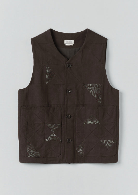 Gilet Kantha patchwork | Pino