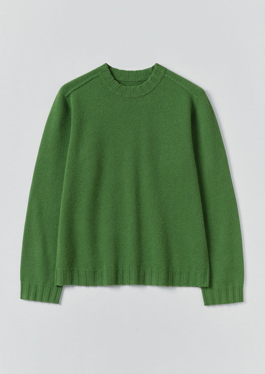 Maglione in lana e cashmere | Verde minerale