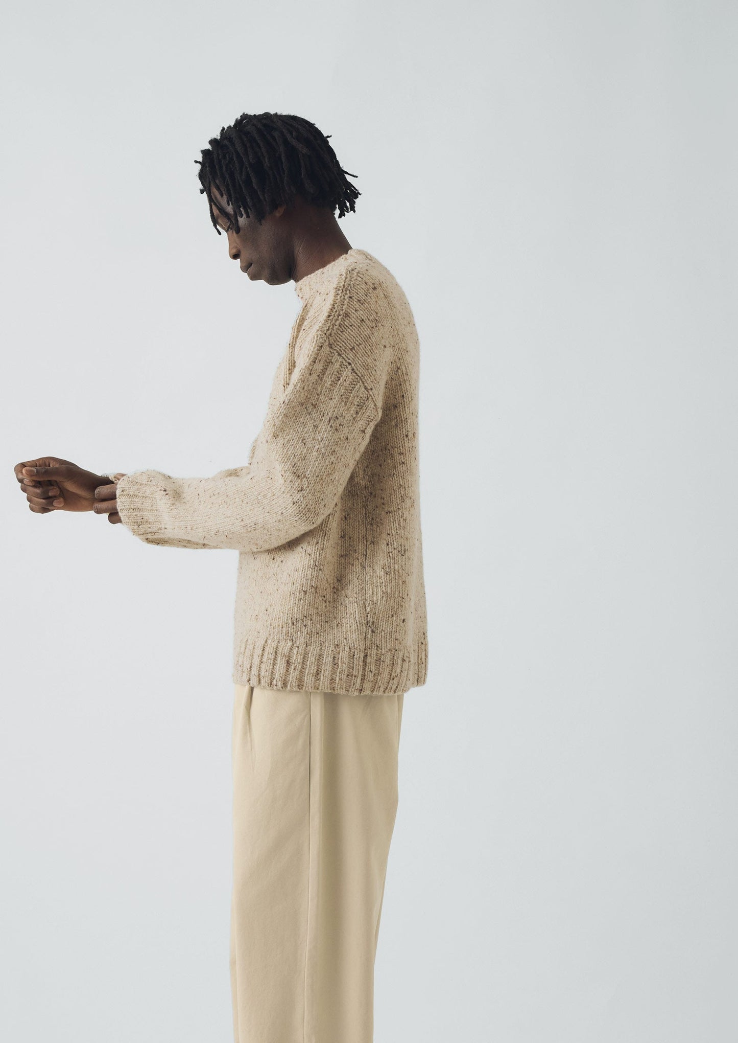 Maglione in lana Finn Donegal | Avena