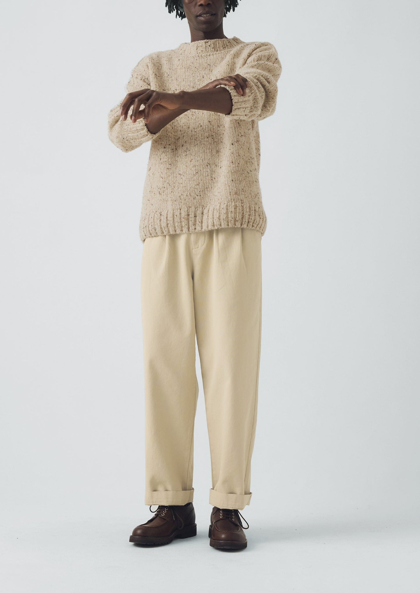 Maglione in lana Finn Donegal | Avena