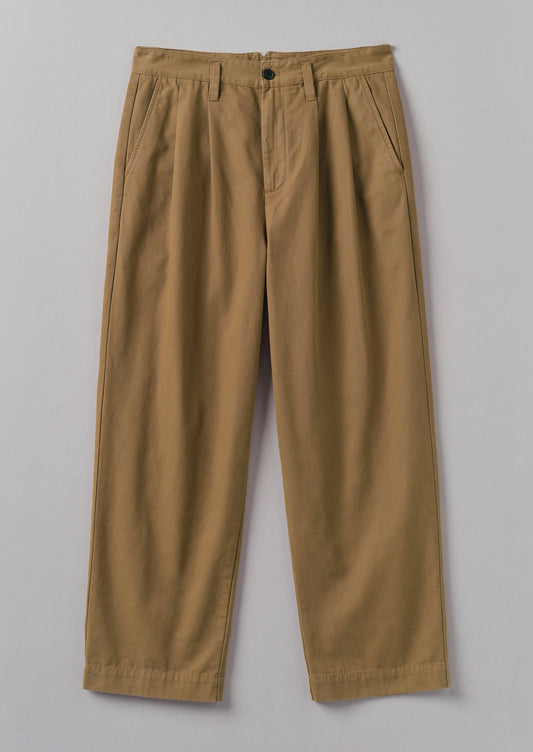 Pantaloni a gamba larga in tela di cotone Bill | Acorn