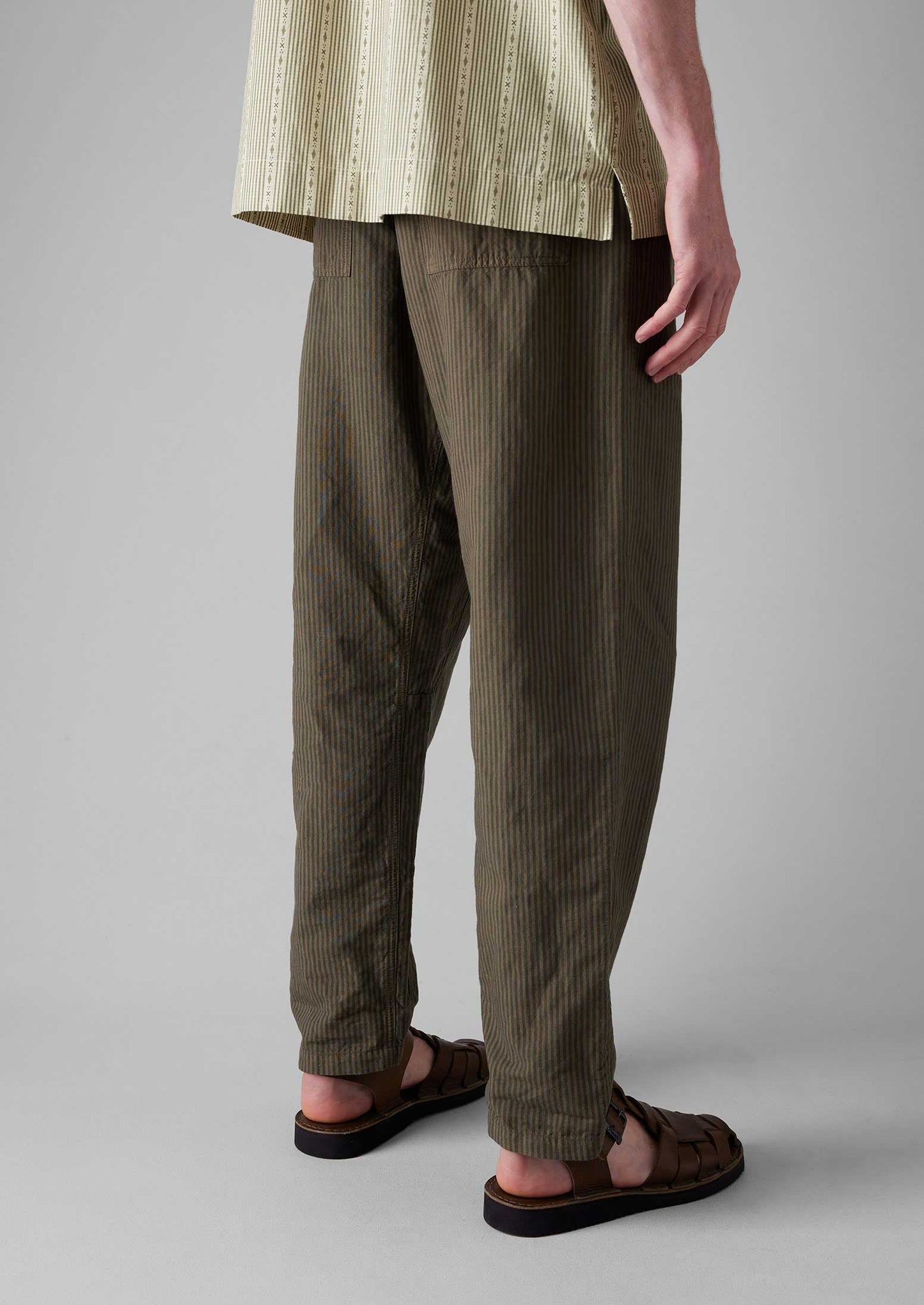 Pantaloni a righe sovratinte Alfie | Fulvo