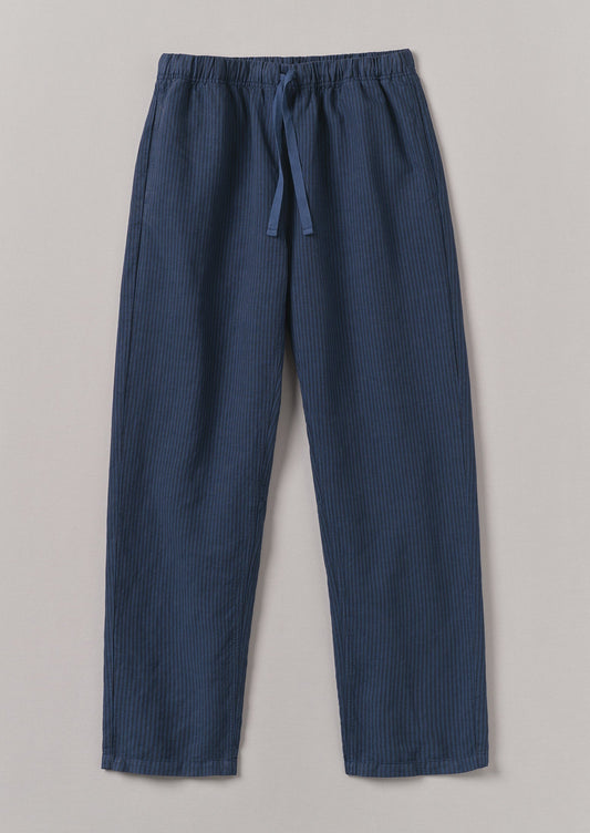 Pantaloni a righe sovratinte Alfie | Engineer Blue