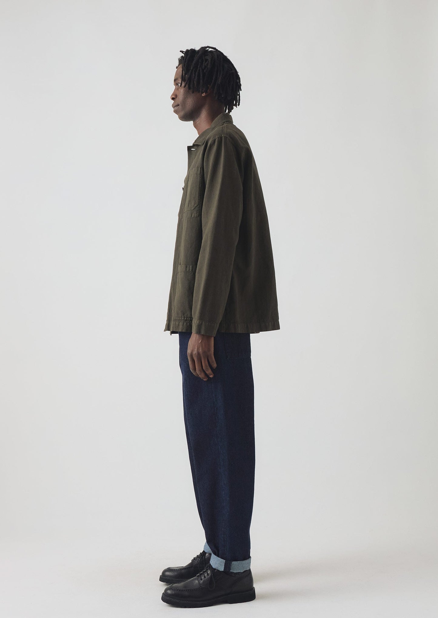 Pantaloni affusolati in denim Norv | Indaco scuro