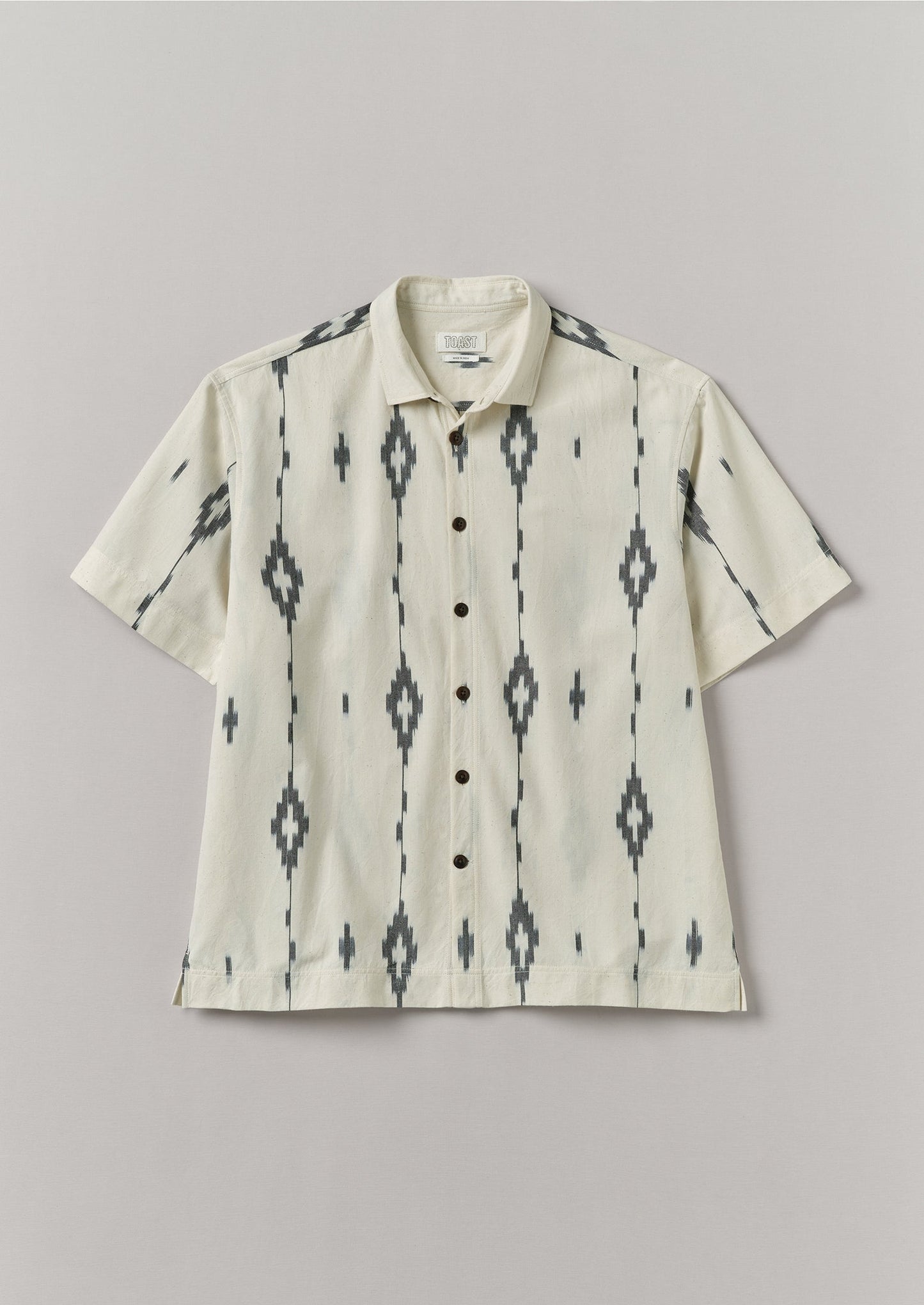 Camicia Kite Ikat | Blu navy/Ecru