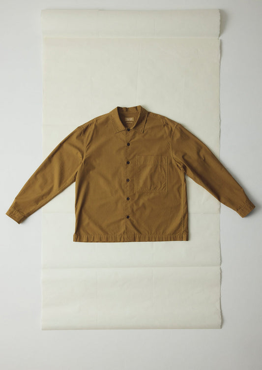 Camicia Oxford tinta in capo | Oro antico
