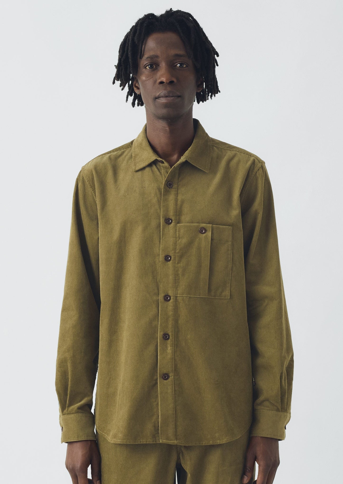 Camicia da lavoro in velluto a coste biologico | Linden