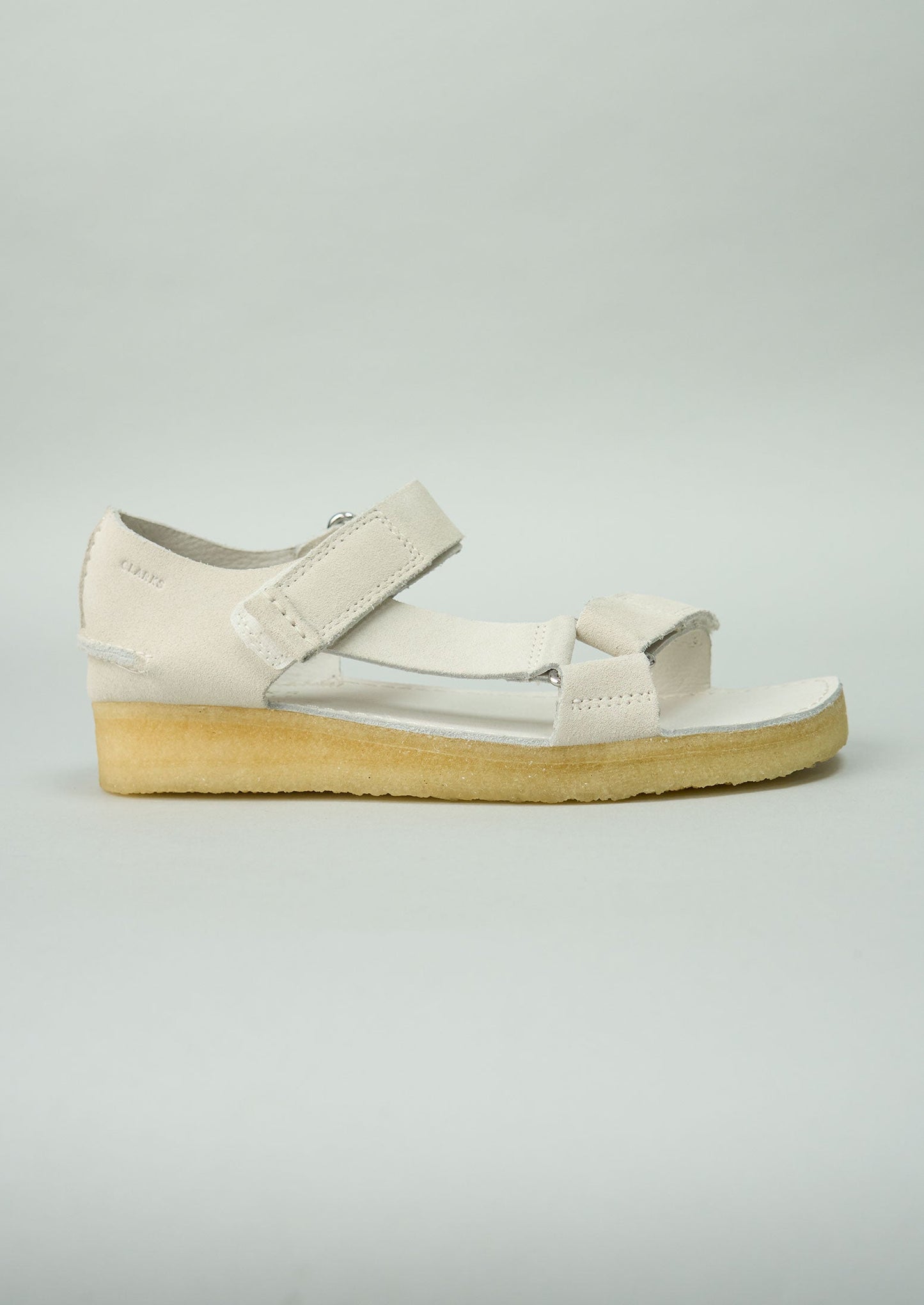Sandali Clarks Wallabee riutilizzati taglia 5 (355) | Bianco sporco