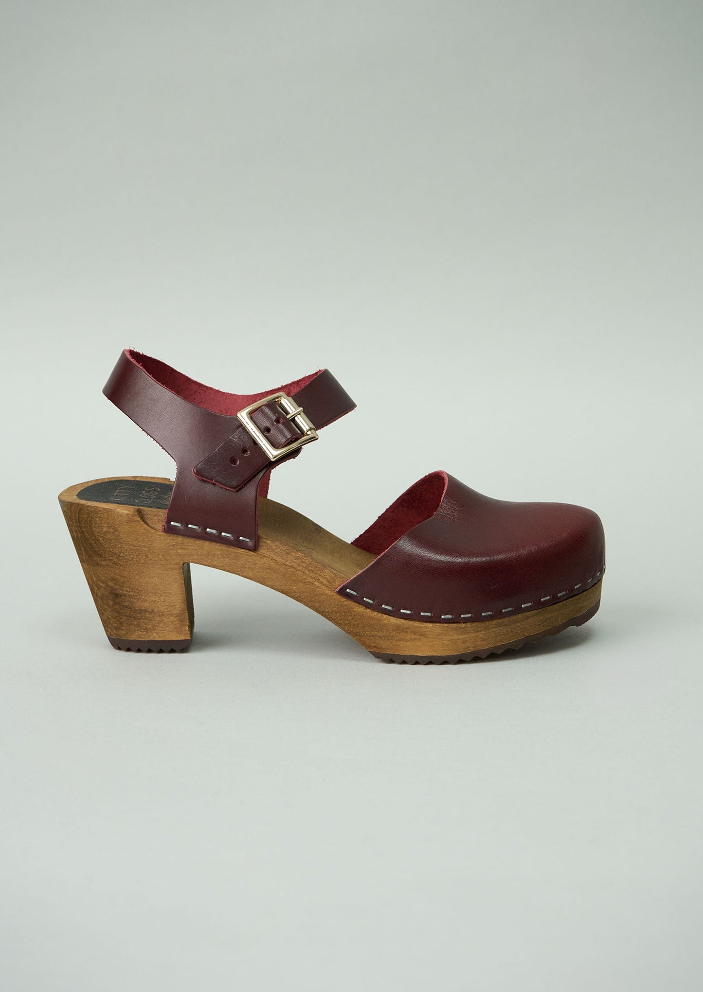 Zoccoli con tacco Reworn Kitty Clogs taglia 41 (326) | Granato