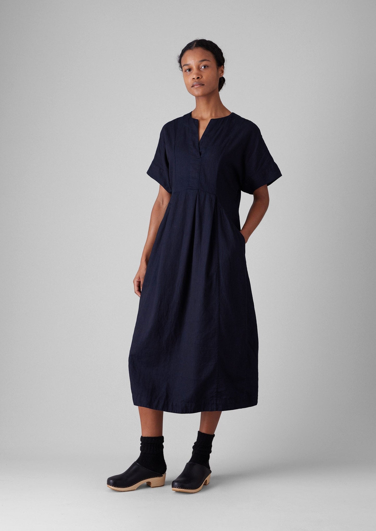 Abito in twill Bryn | Indaco