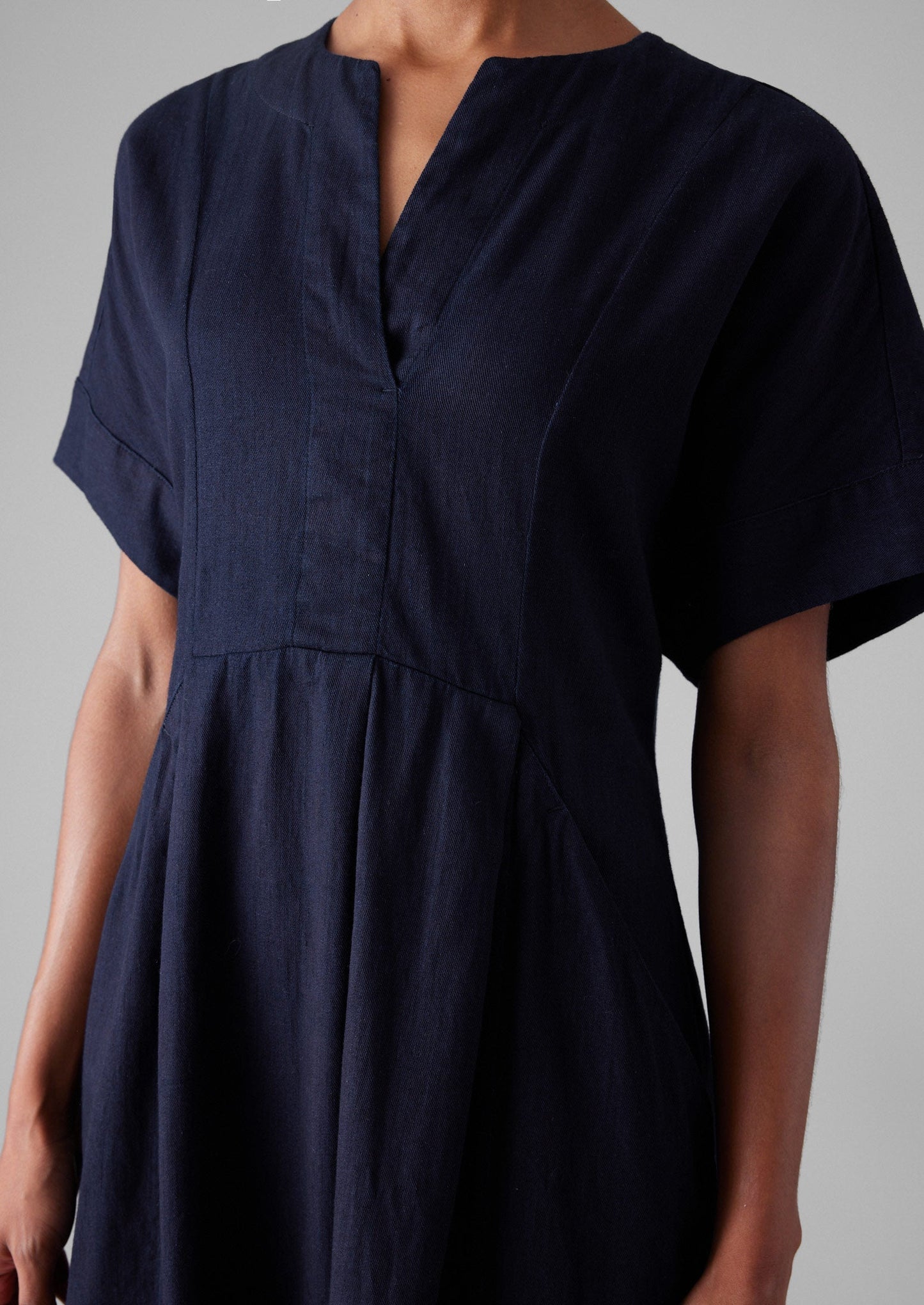 Abito in twill Bryn | Indaco