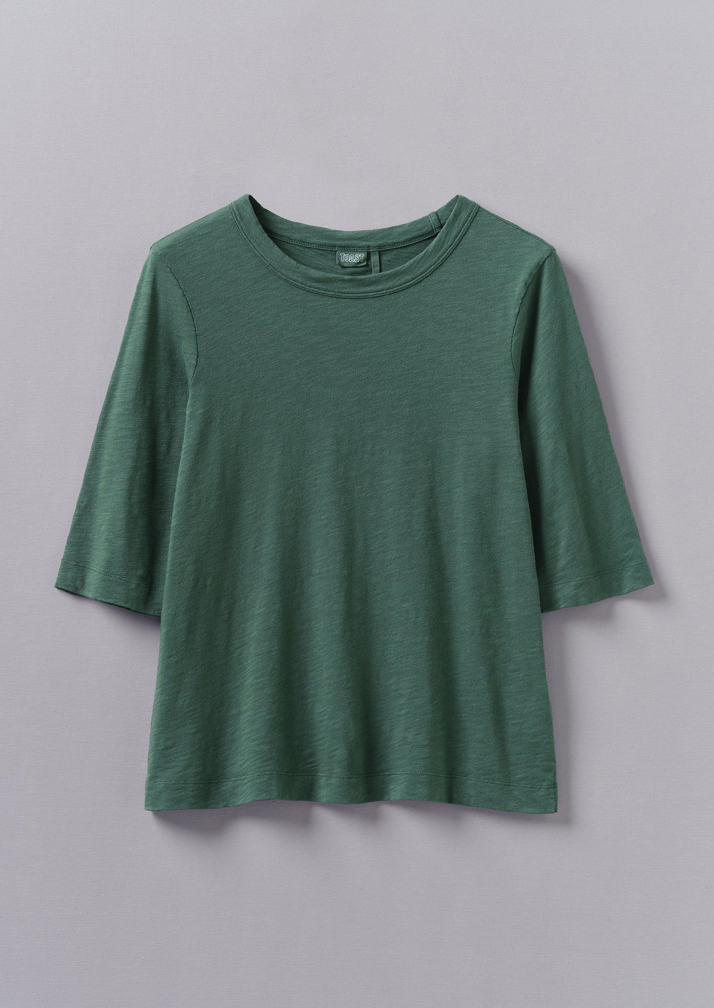 Maglietta in cotone Cleo | Verde marmo