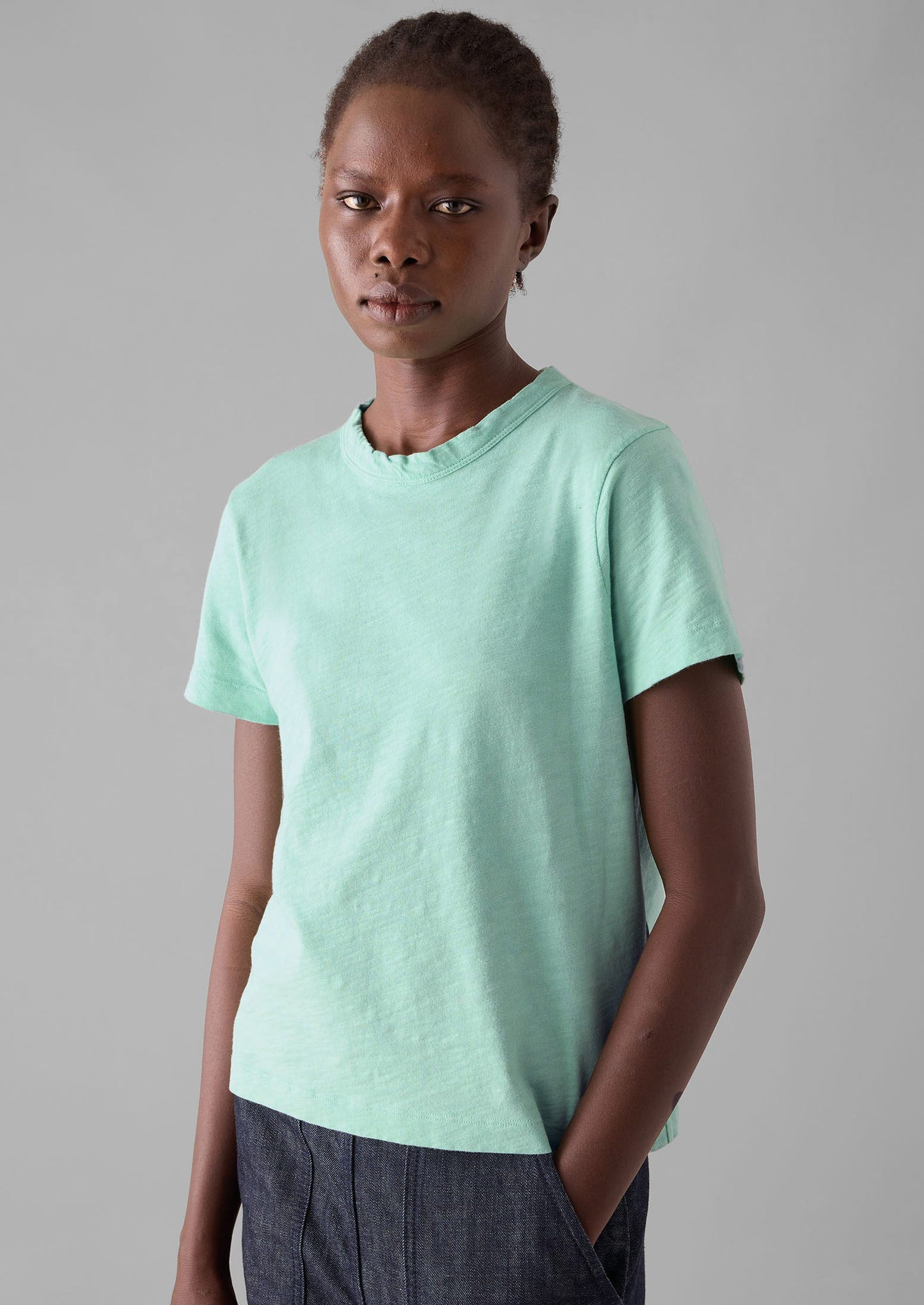 Maglietta Sadie in cotone biologico per bambini | Summer House Green