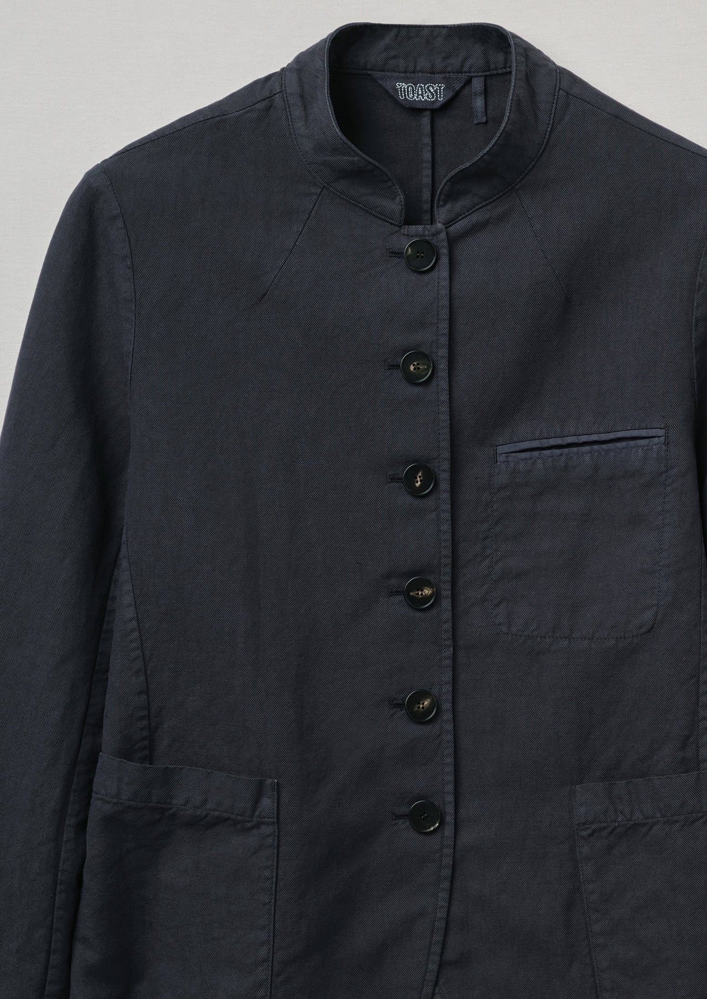 Giacca in cotone e lino | Ardesia