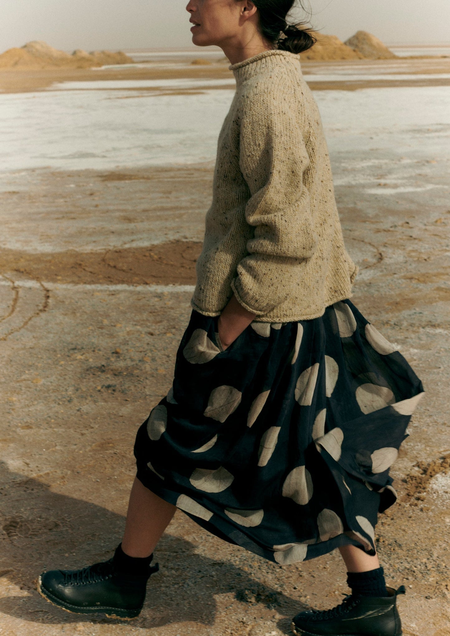 Maglione in lana Donegal di Orla | Avena