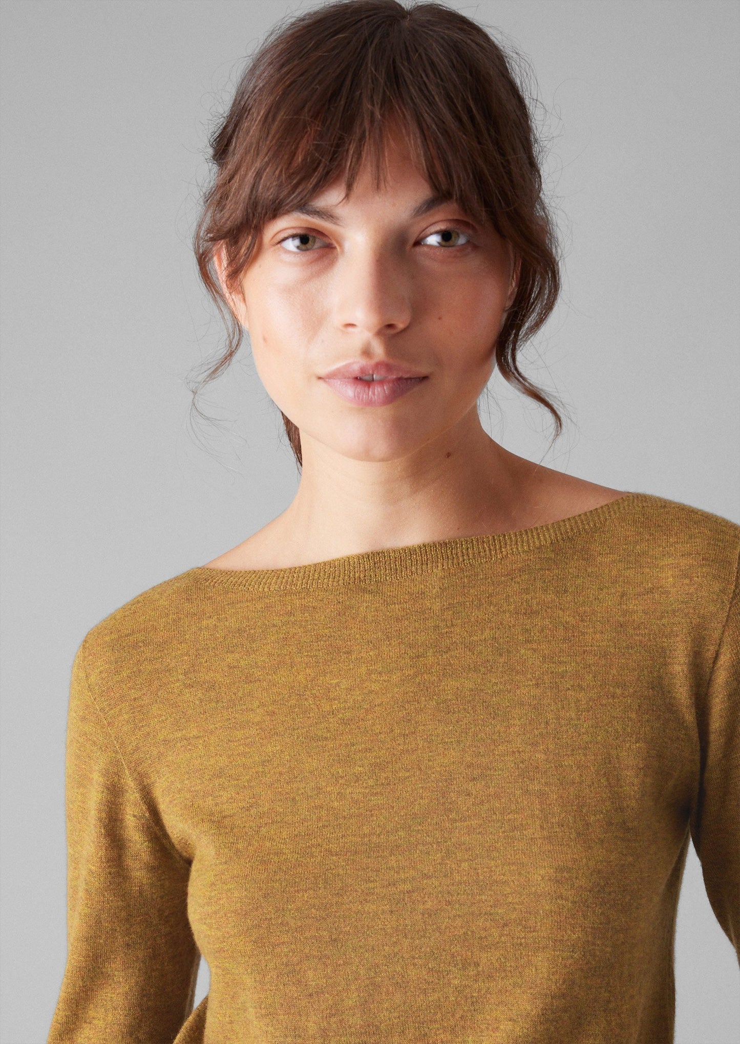 Maglione in lana fine e cashmere | Curcuma