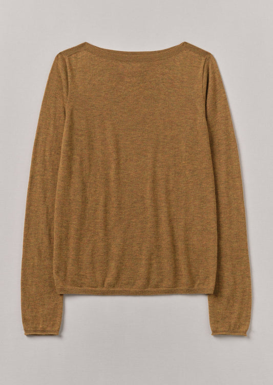 Maglione in lana fine e cashmere | Curcuma