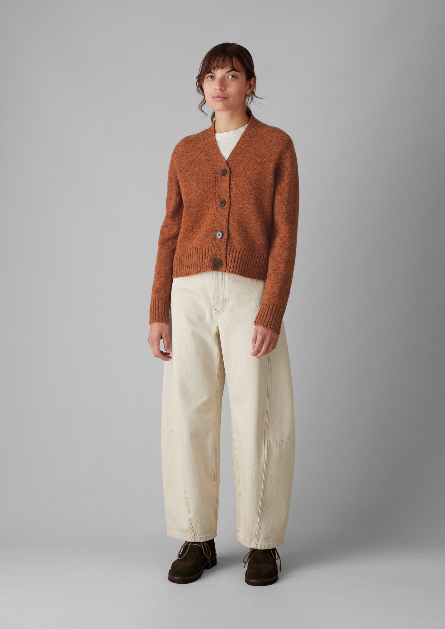 Cardigan in lana con scollo a V Kaia | Ember