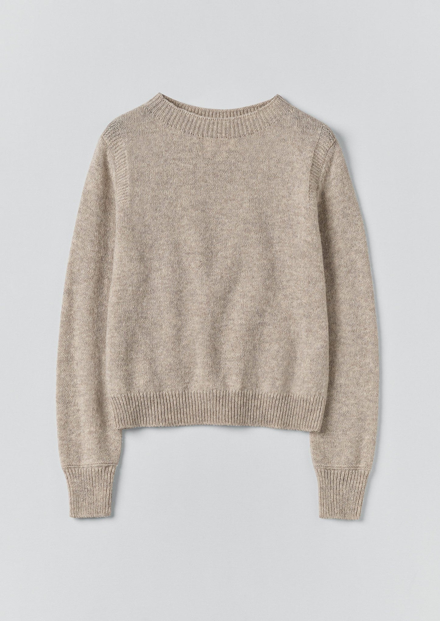 Maglione di lana color avena | Avena