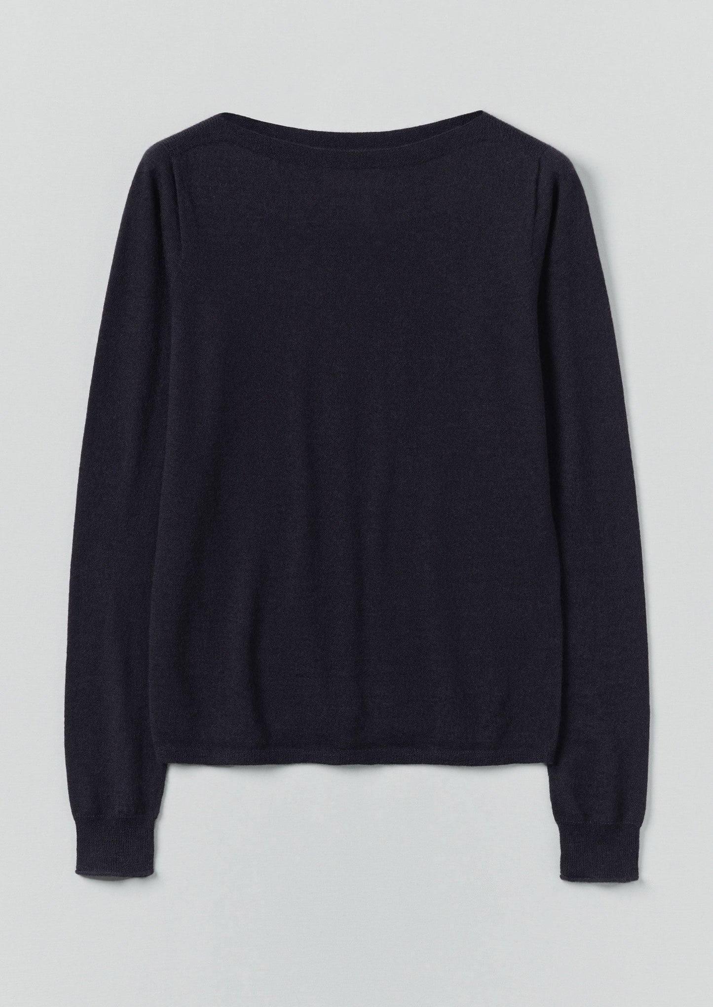 Maglione in lana fine e cashmere | Blu scuro