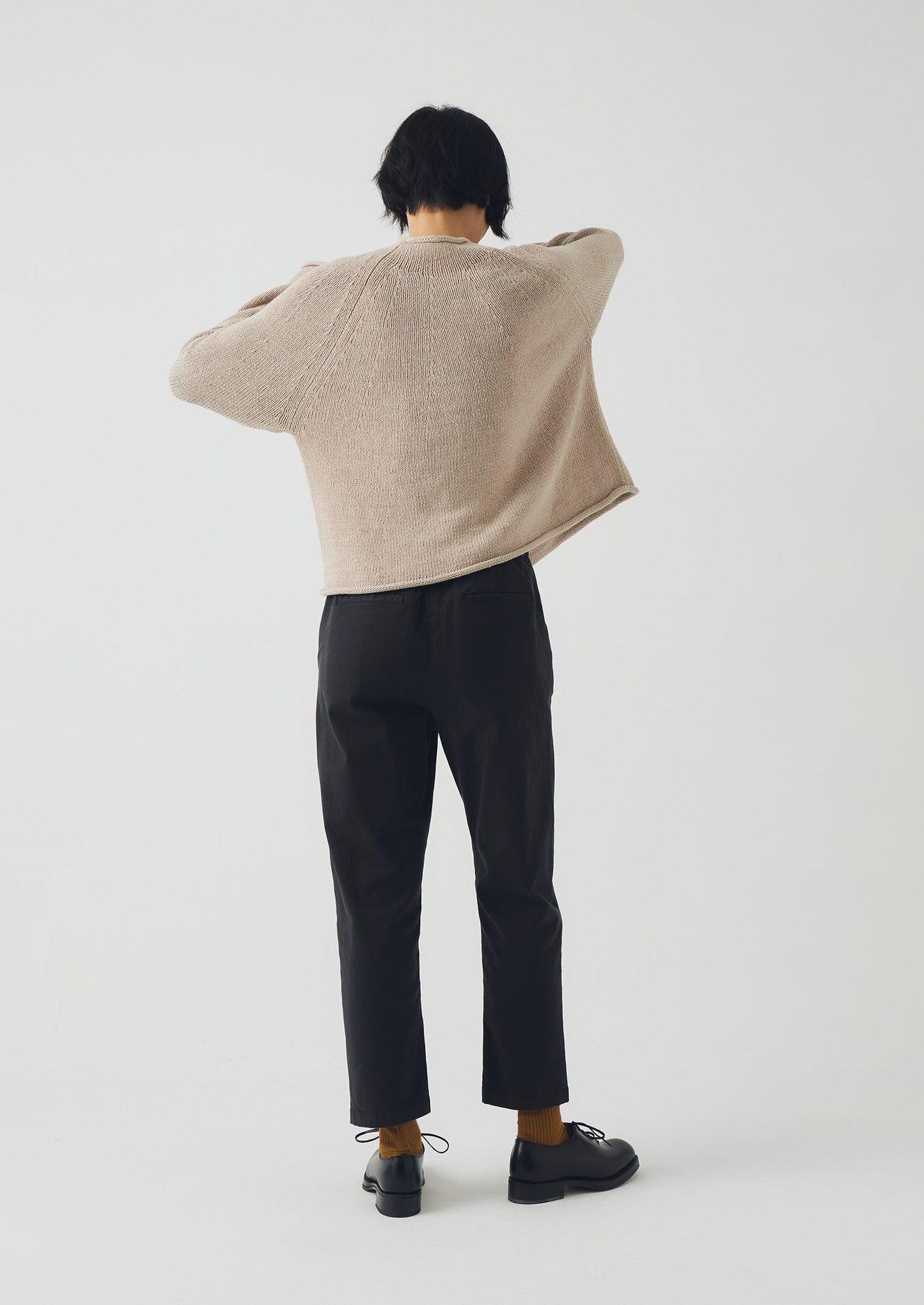 Pantaloni Gabi in cotone | Nero morbido