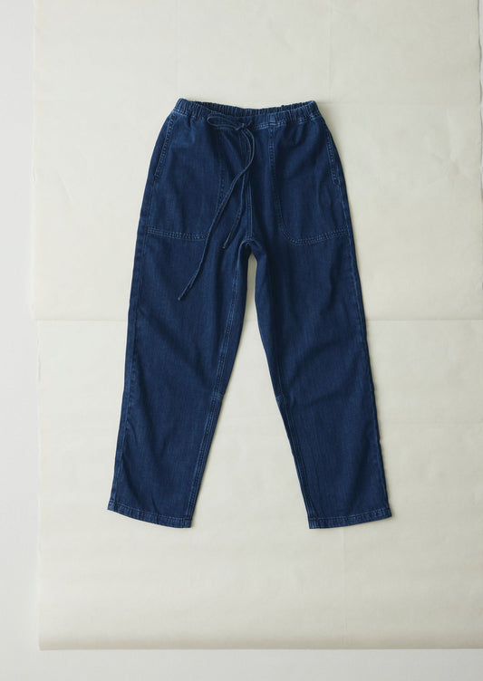 Pantaloni in denim con pannelli Suki | Indaco