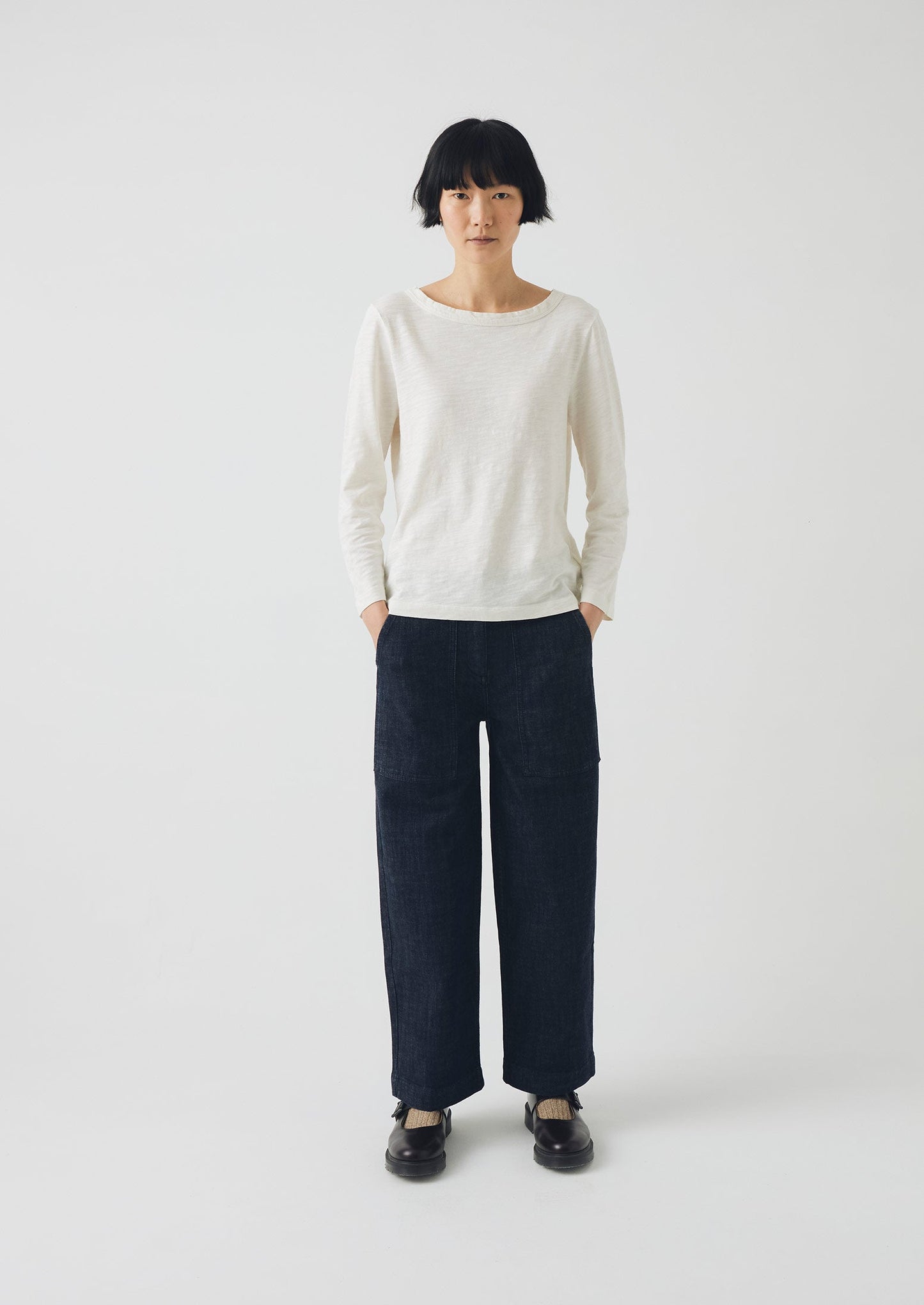 Pantaloni da lavoro in denim indaco | Indaco