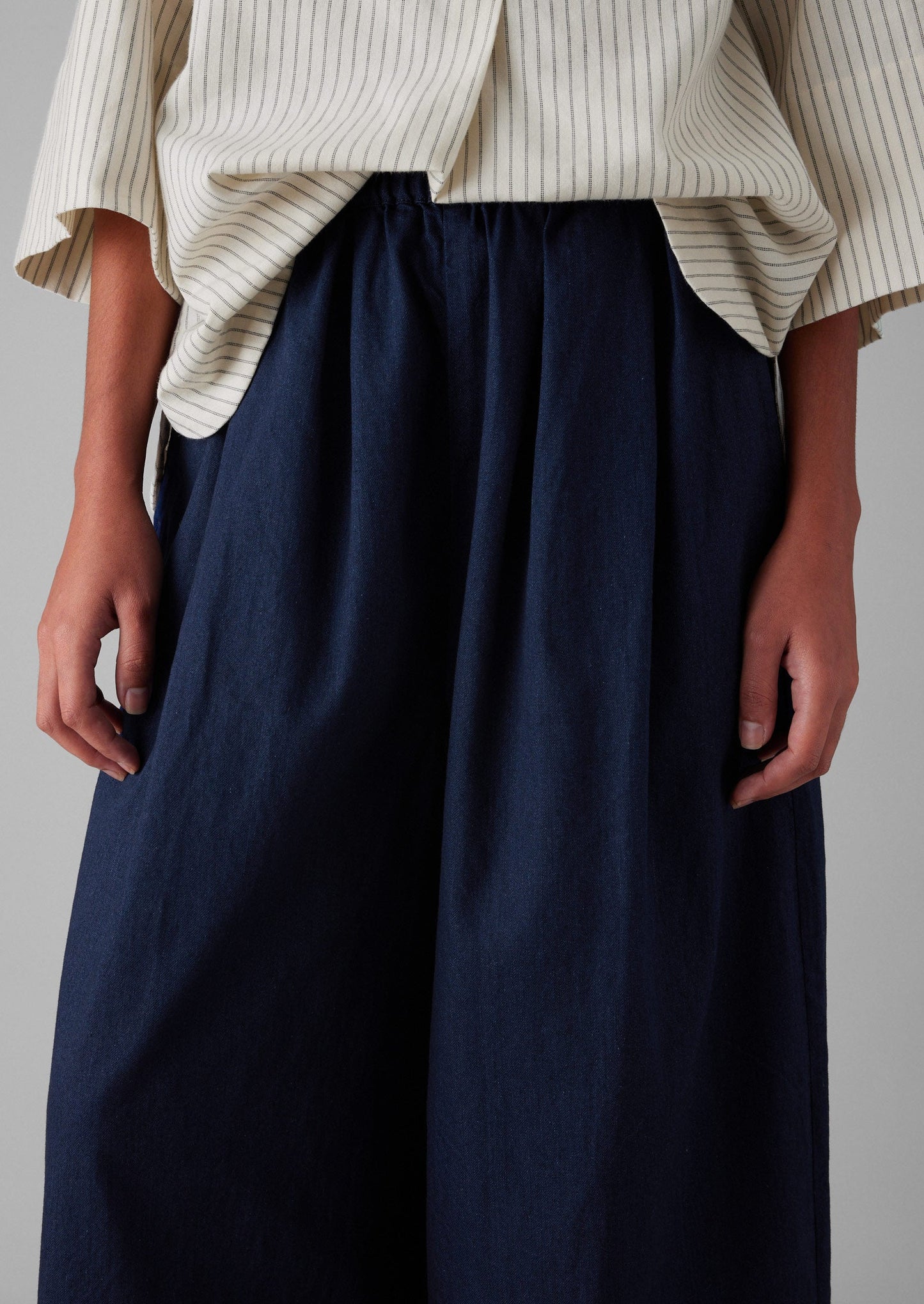 Pantaloni in twill | Indaco