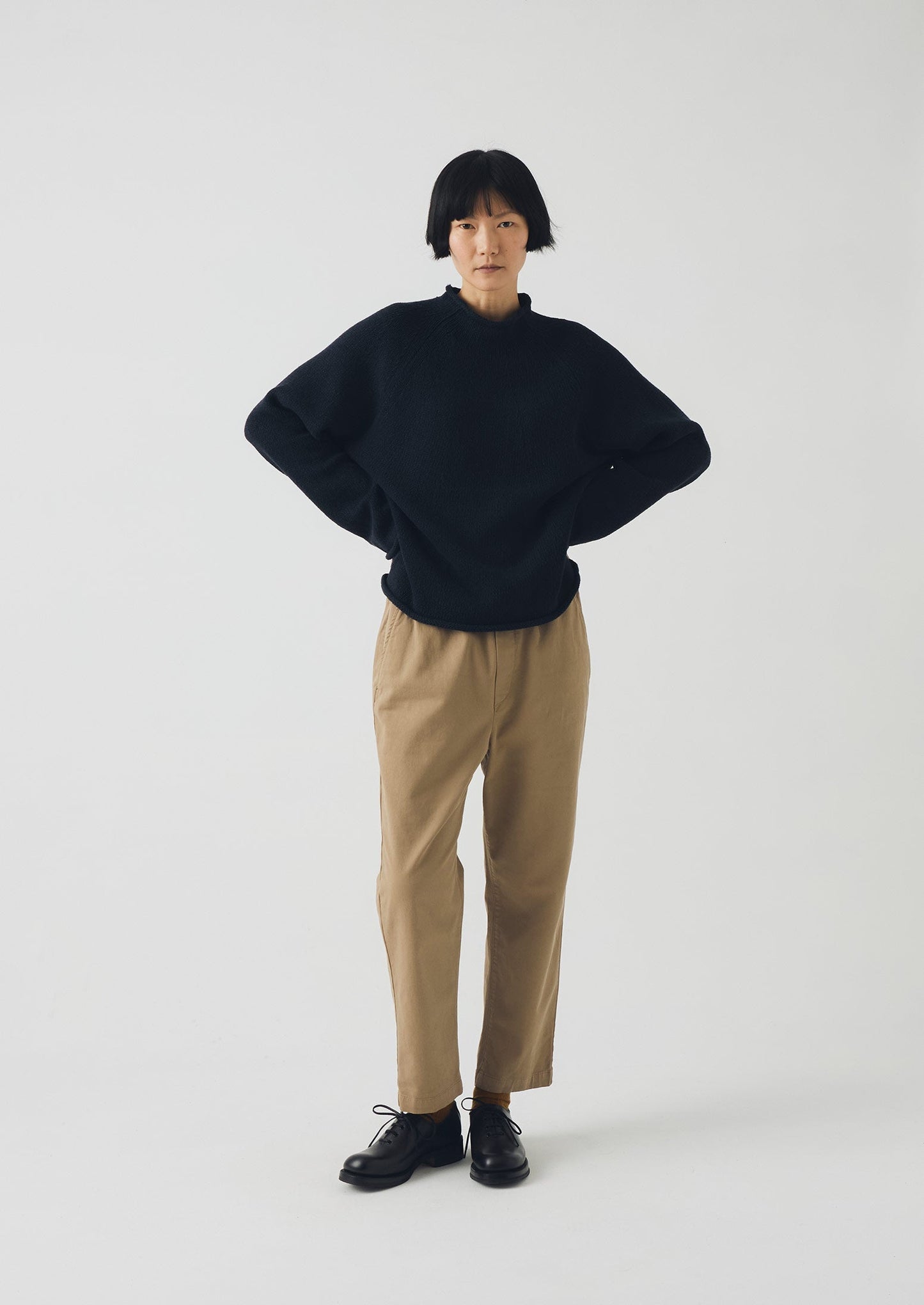 Pantaloni Gabi in cotone | Marrone cenere