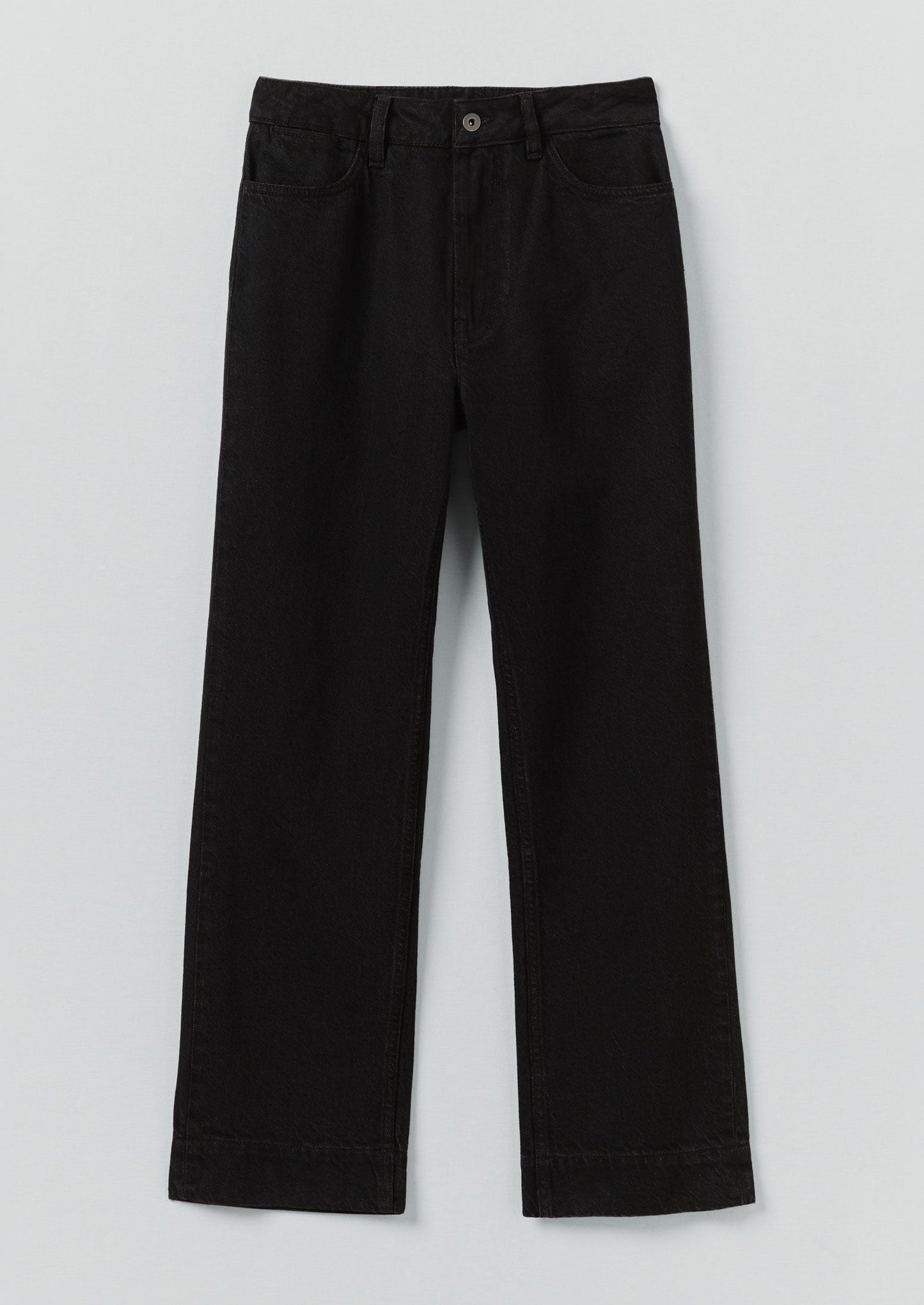 Pantaloni slim in denim | Nero carbone