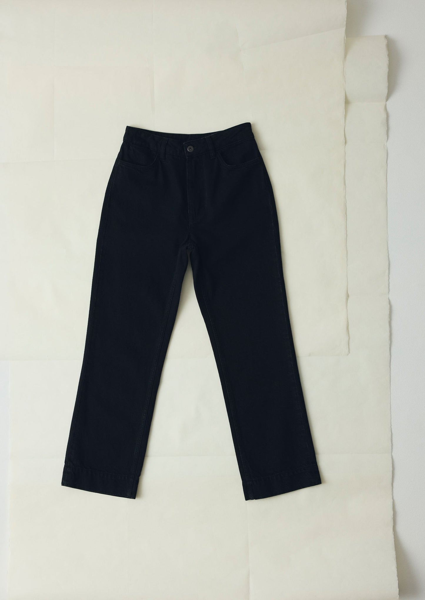 Pantaloni slim in denim | Nero carbone