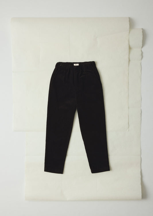 Pantaloni Gabi in velluto a coste biologico | Antracite
