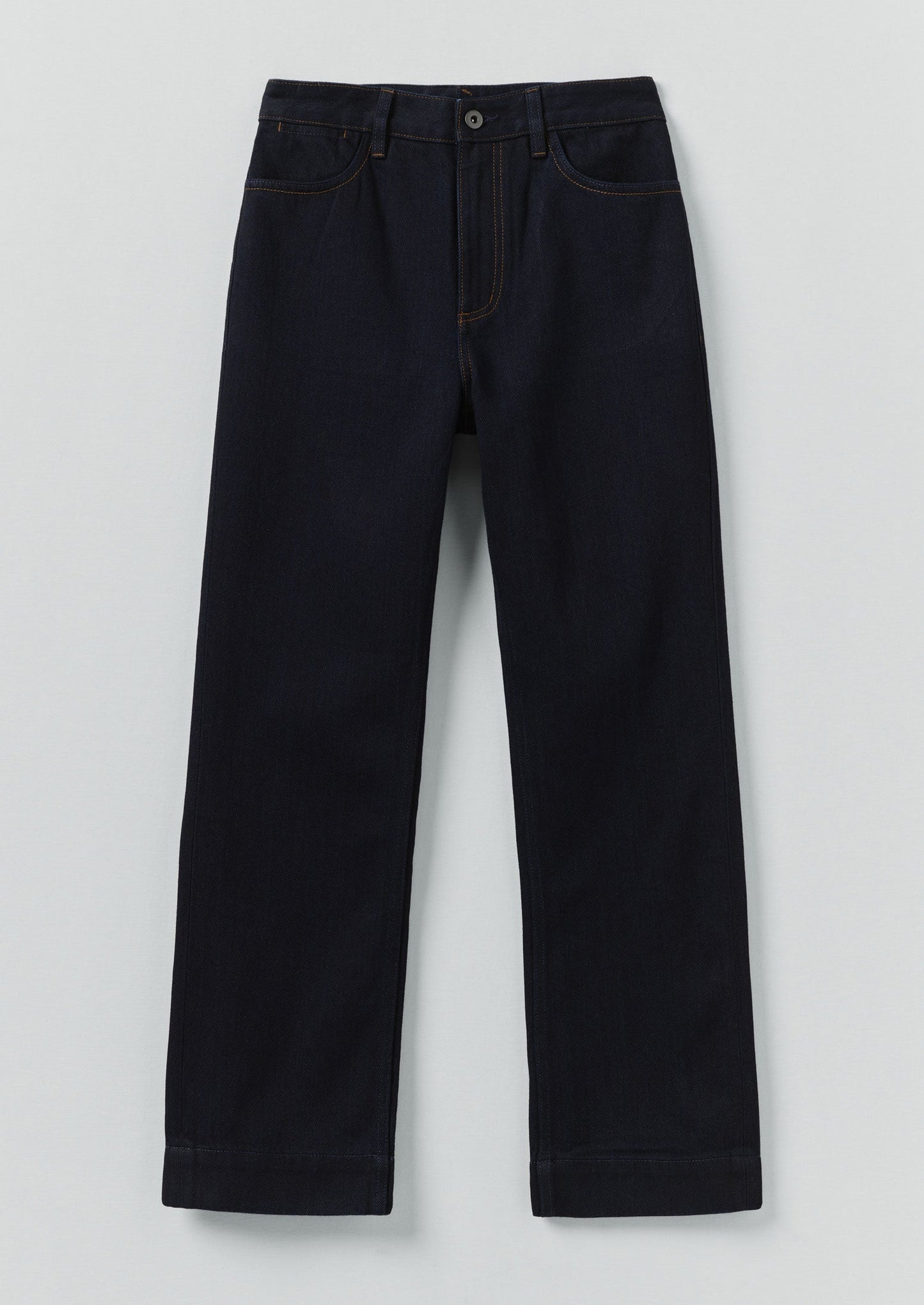 Pantaloni slim in denim giapponese | Indaco