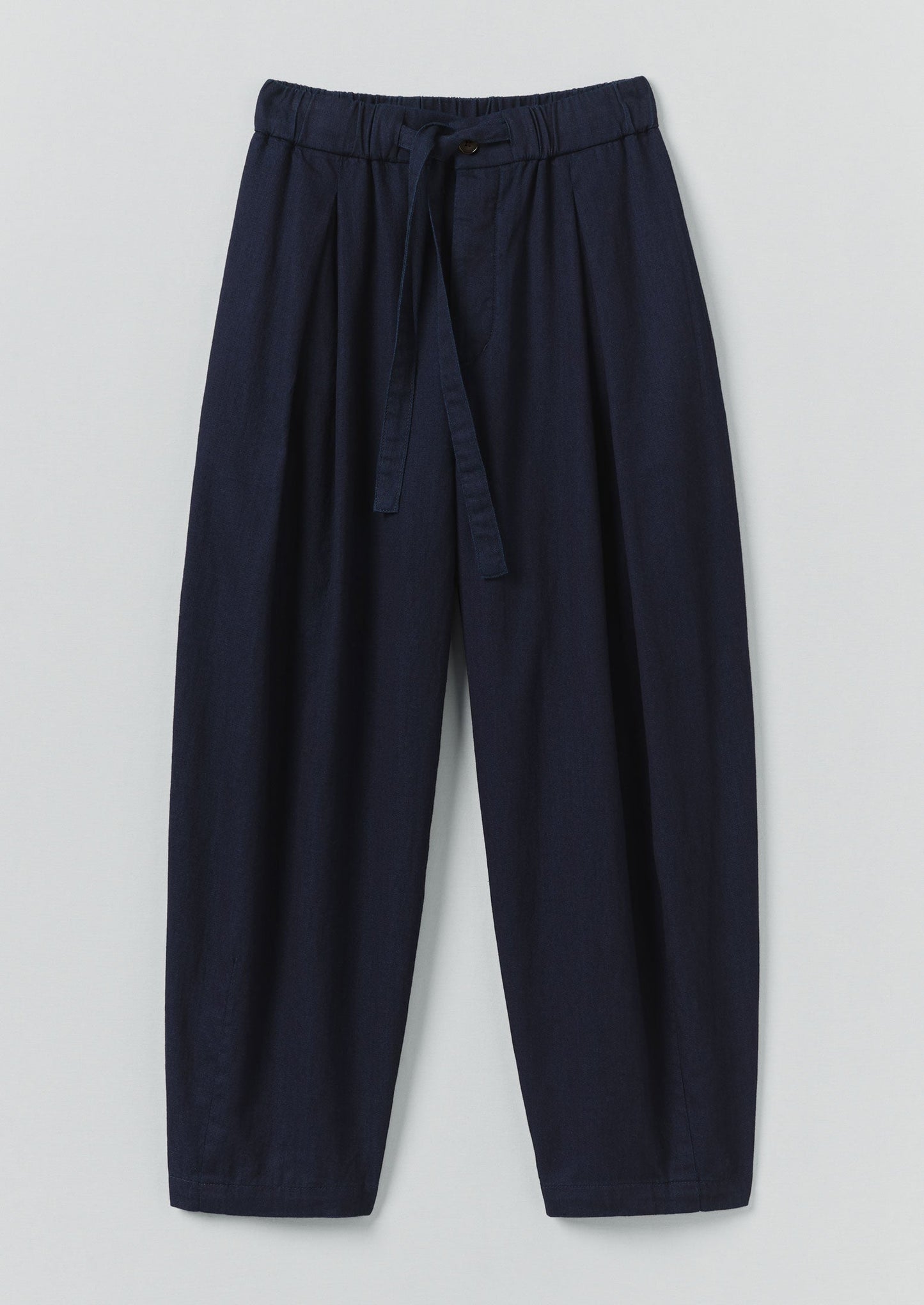 Pantaloni in twill indaco Bronwen | Indaco