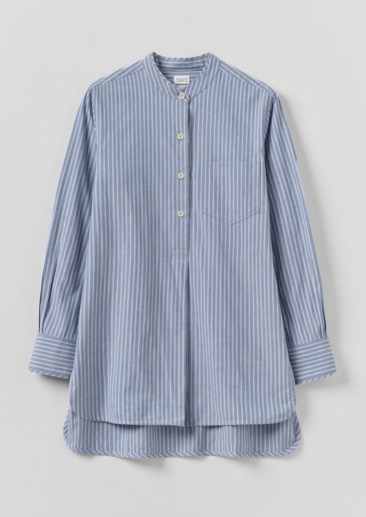 Camicia a righe Taro | Azzurro