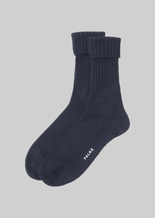 Calzini Falke Striggings Chunky | Blu navy