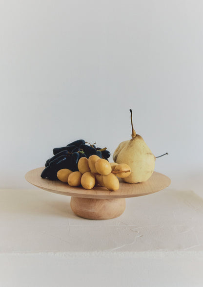 Alzata per torta in acero Elise McLauchlan | Naturale