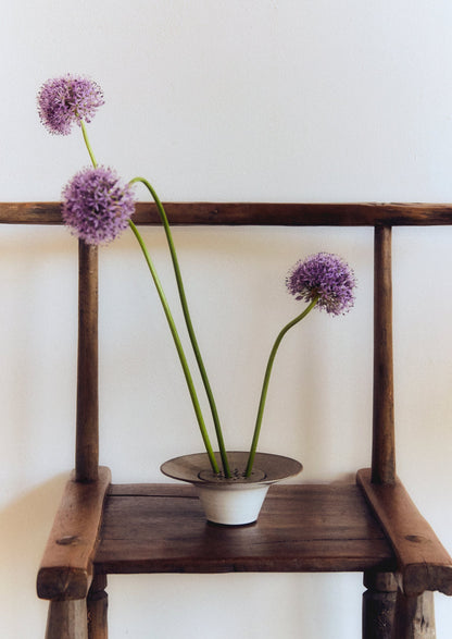 Vaso Ikebana Laerke Moller Hansen | Grigio maculato