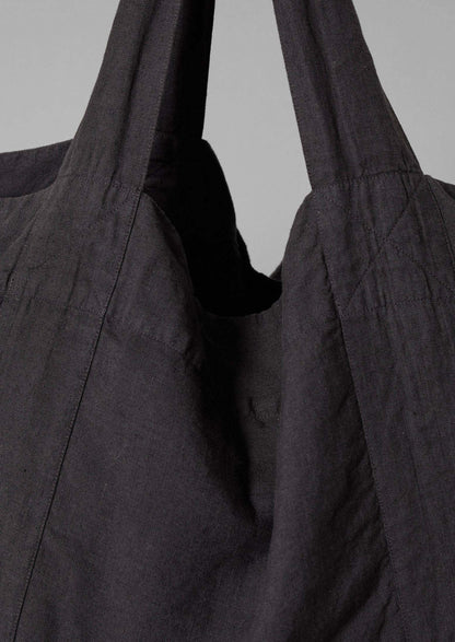 Borsa in lino tinto in capo | Pepe nero